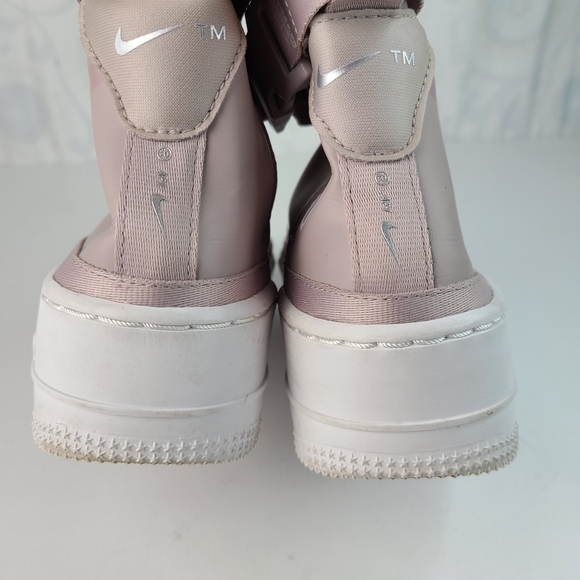 Nike Air Force 1 Sage High Violet Ash rain boots women's Sz 6.5 EUC - Picture 8 of 16